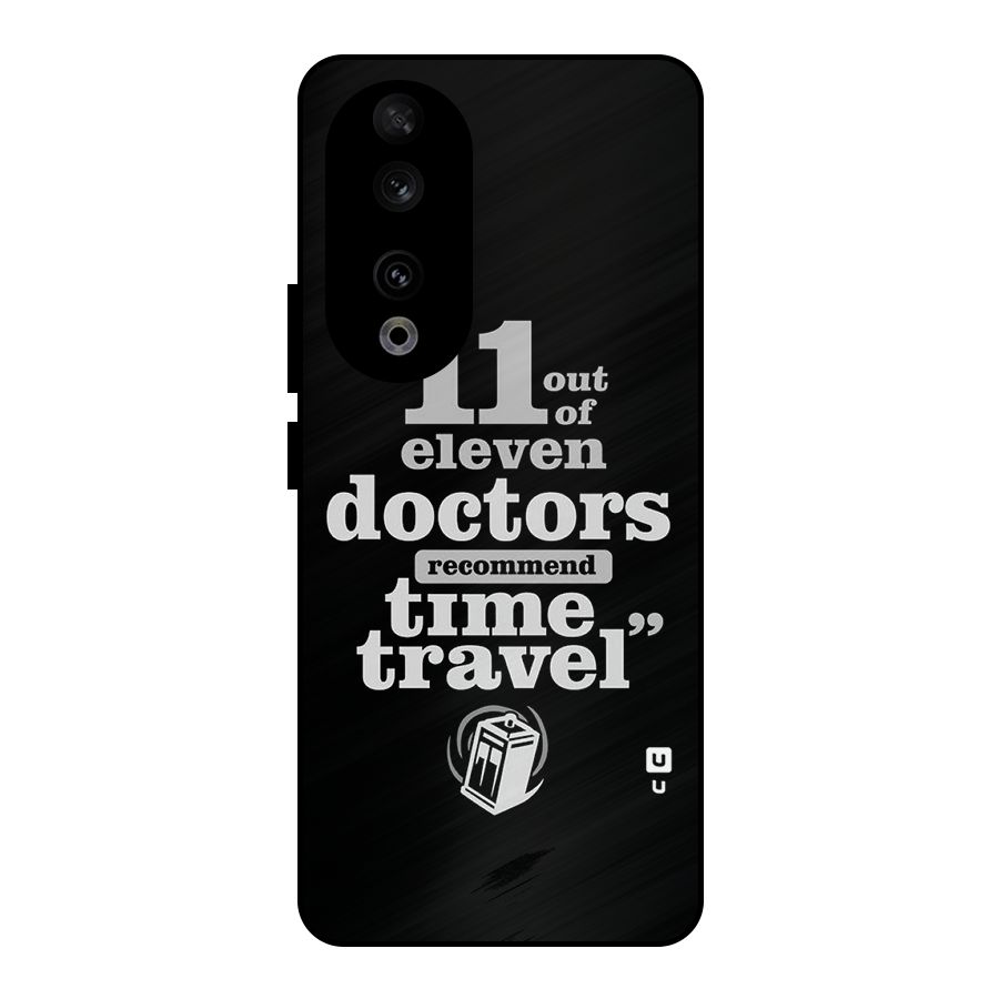 Doctors Recommend Time Travel Metal Back Case for Honor 90