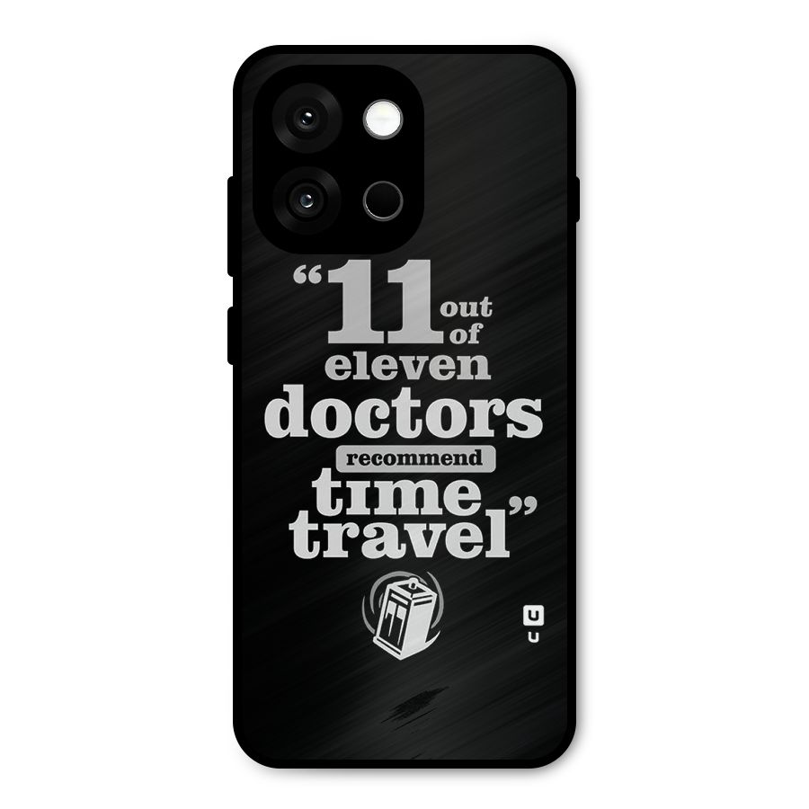 Doctors Recommend Time Travel Metal Back Case for OnePlus 13s