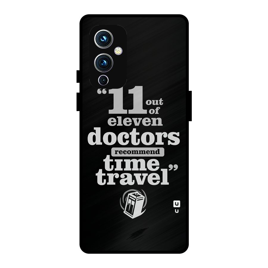 Doctors Recommend Time Travel Metal Back Case for OnePlus 9