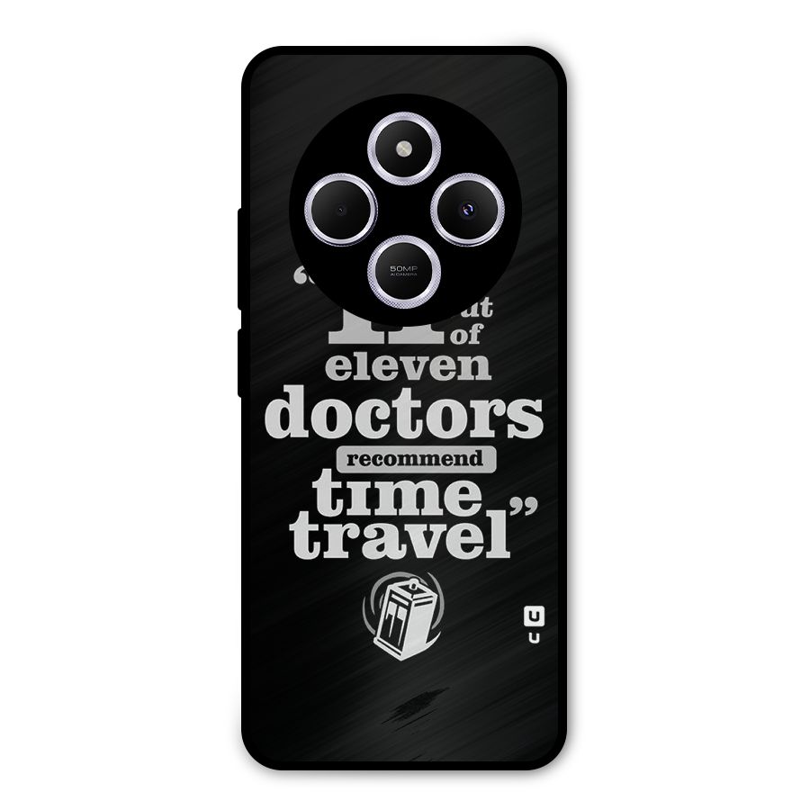 Doctors Recommend Time Travel Metal Back Case for Poco C75 5G