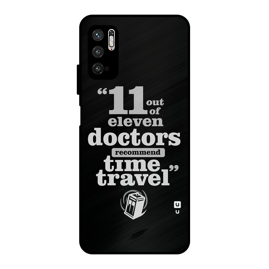 Doctors Recommend Time Travel Metal Back Case for Poco M3 Pro 5G
