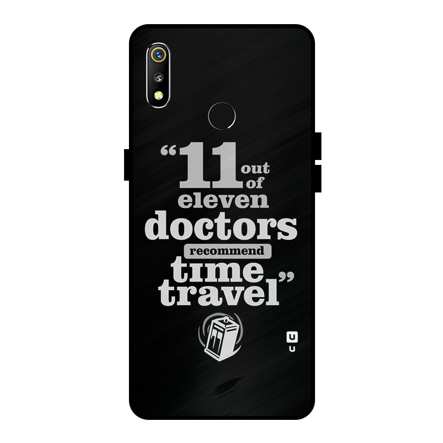 Doctors Recommend Time Travel Metal Back Case for Realme 3i