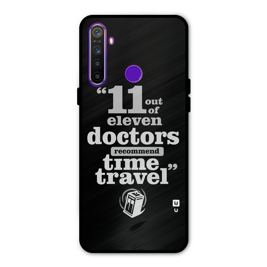Doctors Recommend Time Travel Metal Back Case for Realme 5i