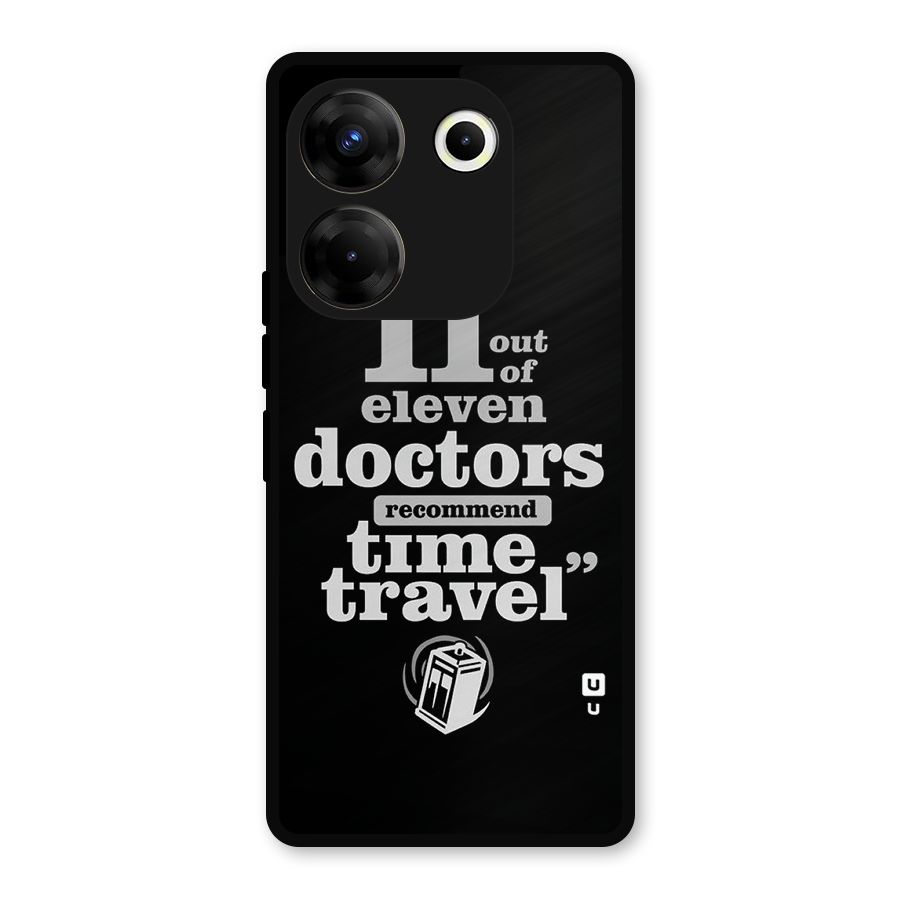 Doctors Recommend Time Travel Metal Back Case for Tecno Camon 20