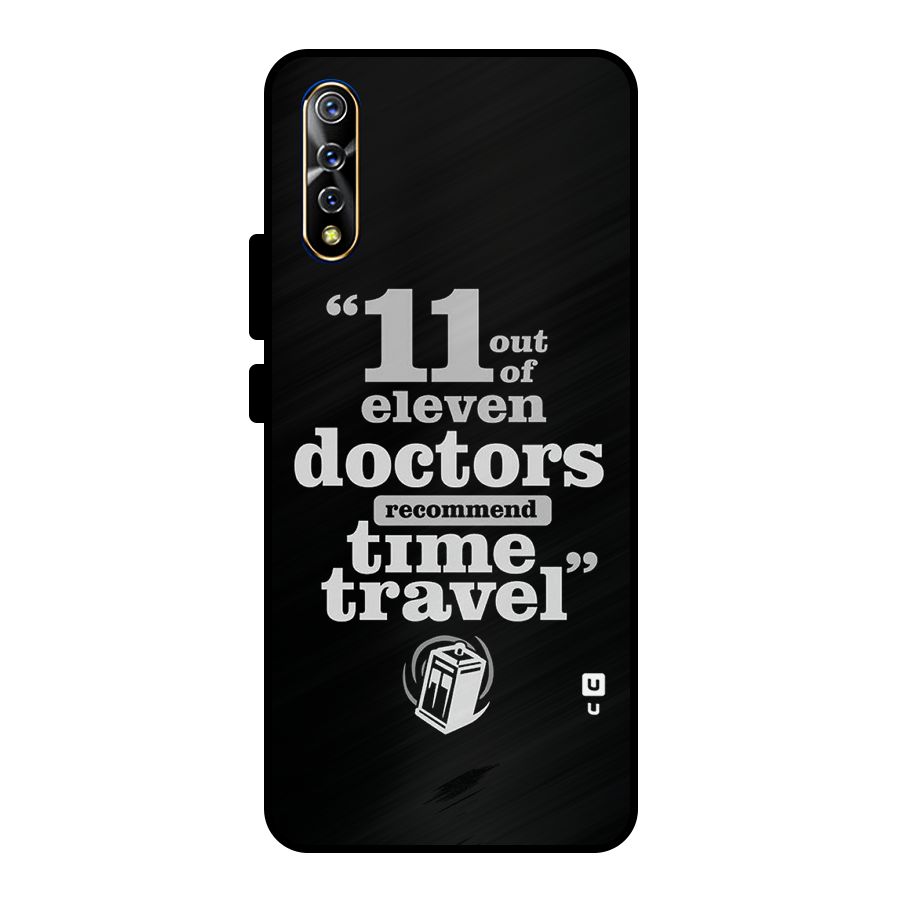 Doctors Recommend Time Travel Metal Back Case for Vivo S1