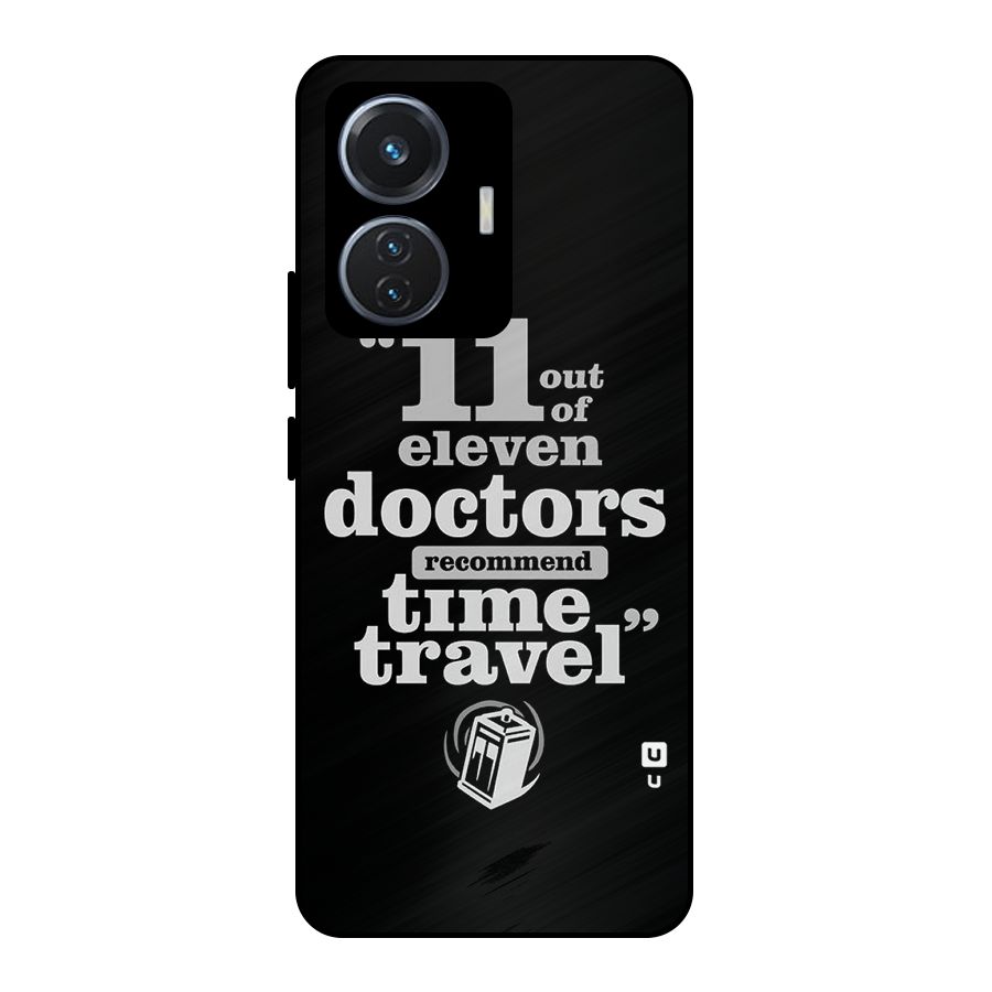 Doctors Recommend Time Travel Metal Back Case for Vivo T1 44W