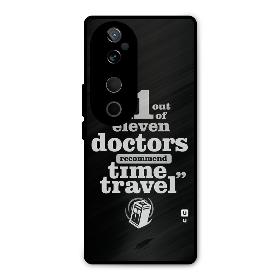 Doctors Recommend Time Travel Metal Back Case for Vivo T3 Ultra