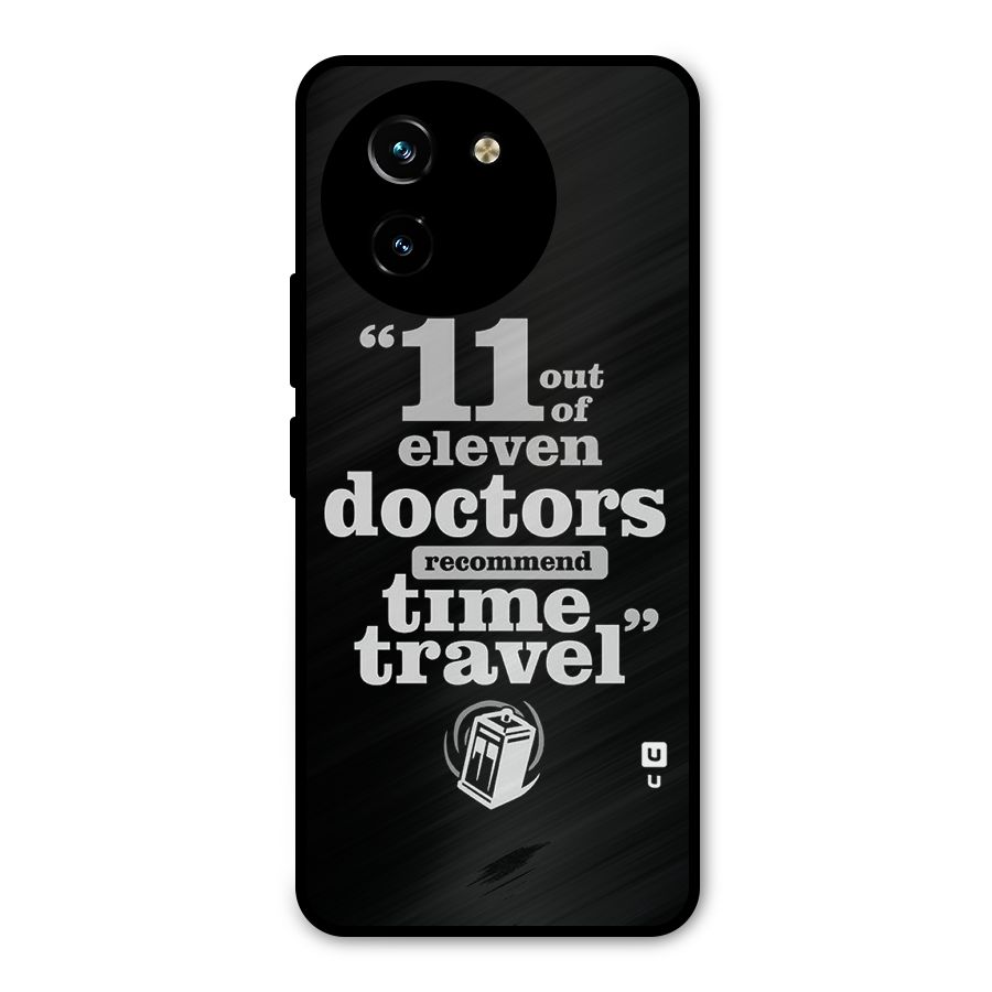 Doctors Recommend Time Travel Metal Back Case for Vivo T3x