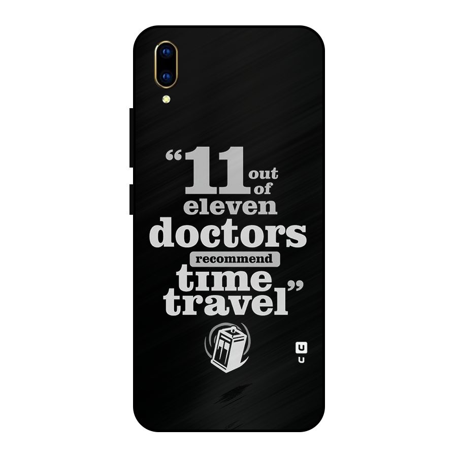 Doctors Recommend Time Travel Metal Back Case for Vivo V11 Pro