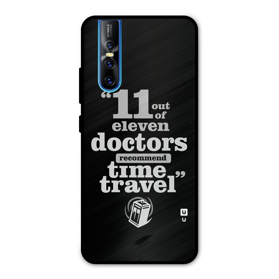 Doctors Recommend Time Travel Metal Back Case for Vivo V15 Pro