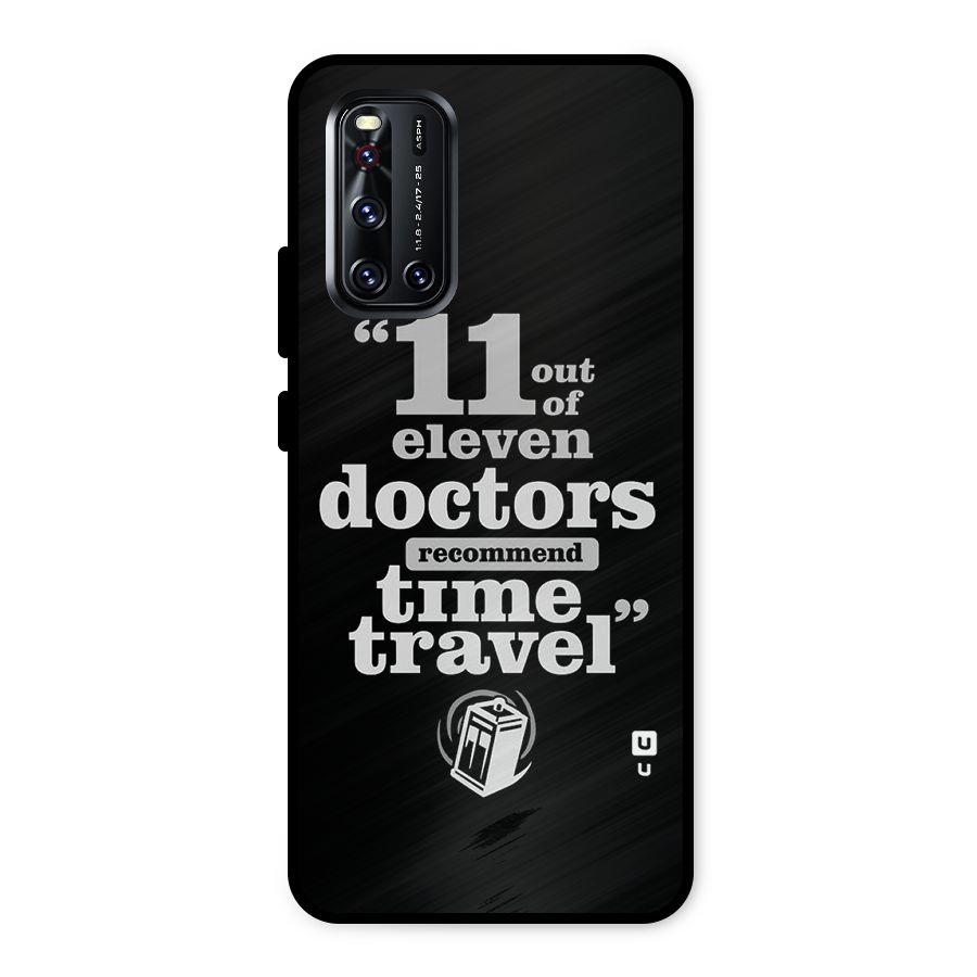 Doctors Recommend Time Travel Metal Back Case for Vivo V19