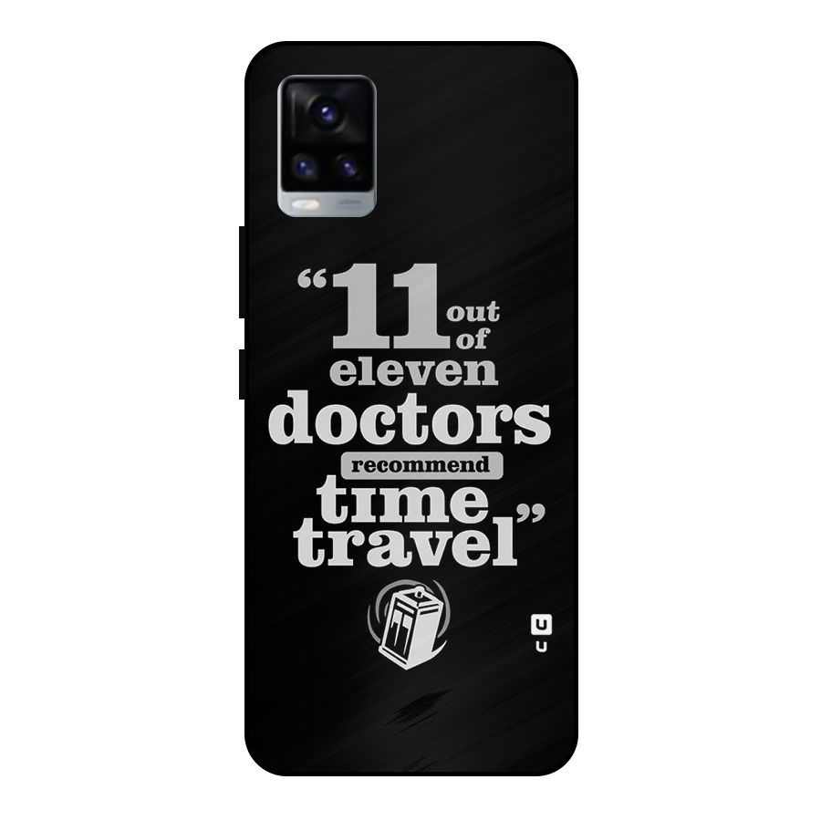 Doctors Recommend Time Travel Metal Back Case for Vivo V20 2021