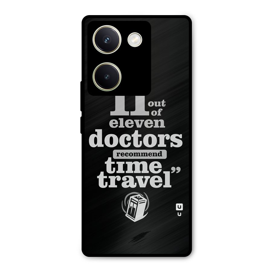 Doctors Recommend Time Travel Metal Back Case for Vivo Y200 Pro