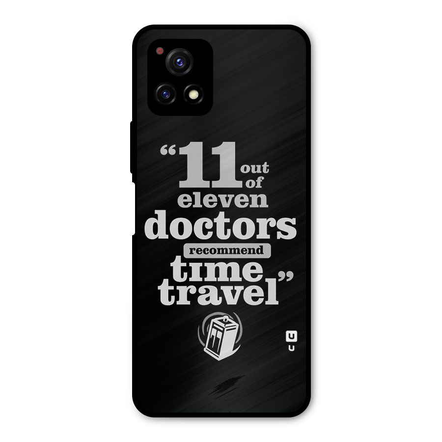 Doctors Recommend Time Travel Metal Back Case for Vivo Y72 5G