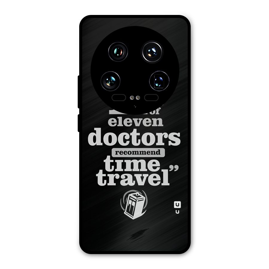 Doctors Recommend Time Travel Metal Back Case for Xiaomi 14 Ultra