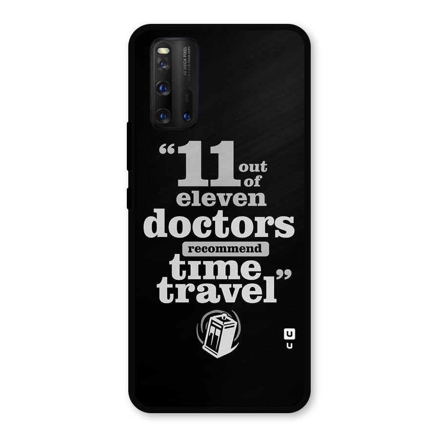 Doctors Recommend Time Travel Metal Back Case for iQOO 3