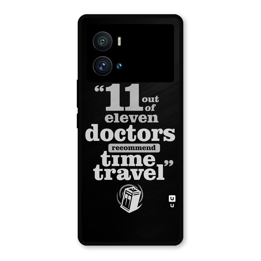 Doctors Recommend Time Travel Metal Back Case for iQOO 9 Pro