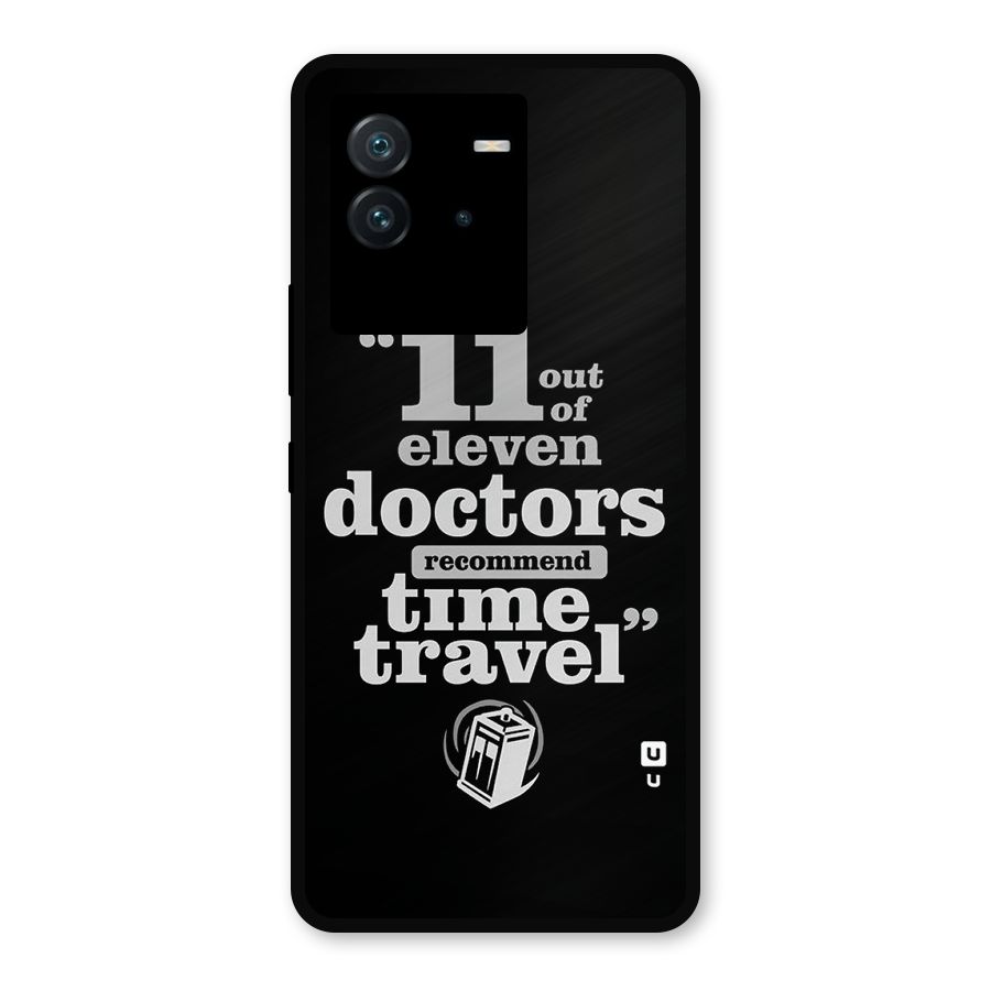 Doctors Recommend Time Travel Metal Back Case for iQOO Neo 6 5G
