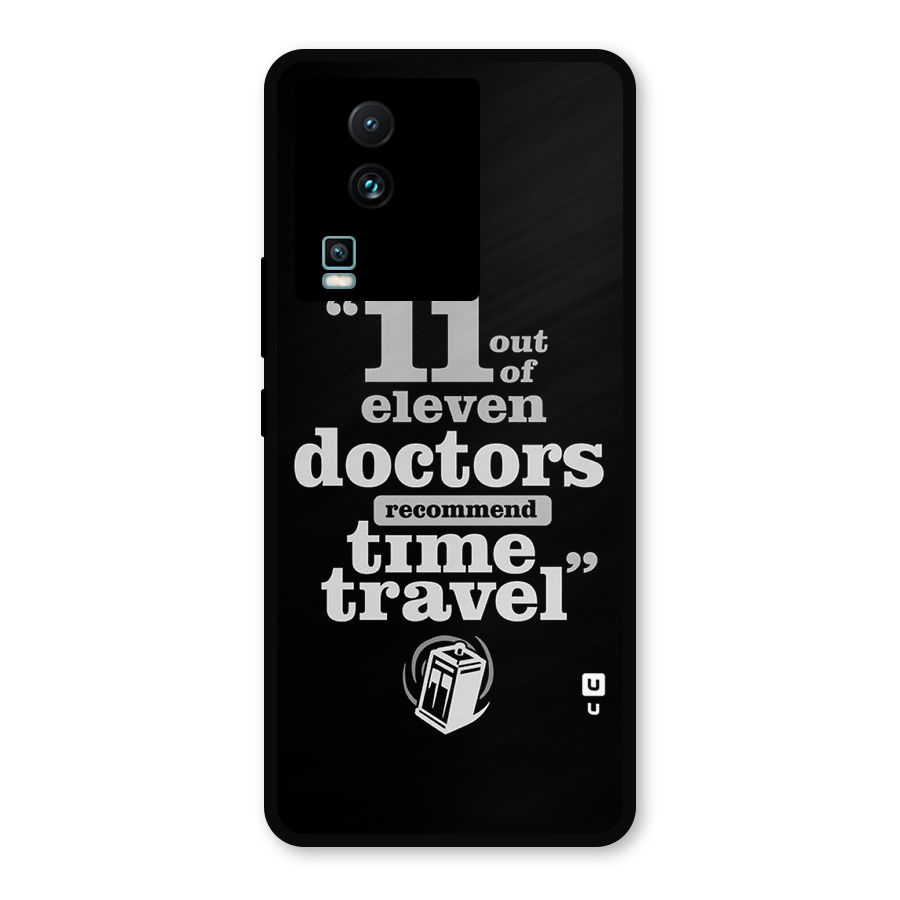 Doctors Recommend Time Travel Metal Back Case for iQOO Neo 7 Pro
