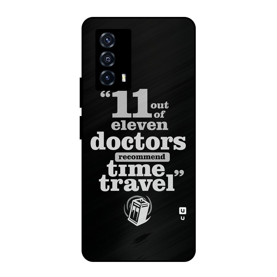 Doctors Recommend Time Travel Metal Back Case for iQOO Z5