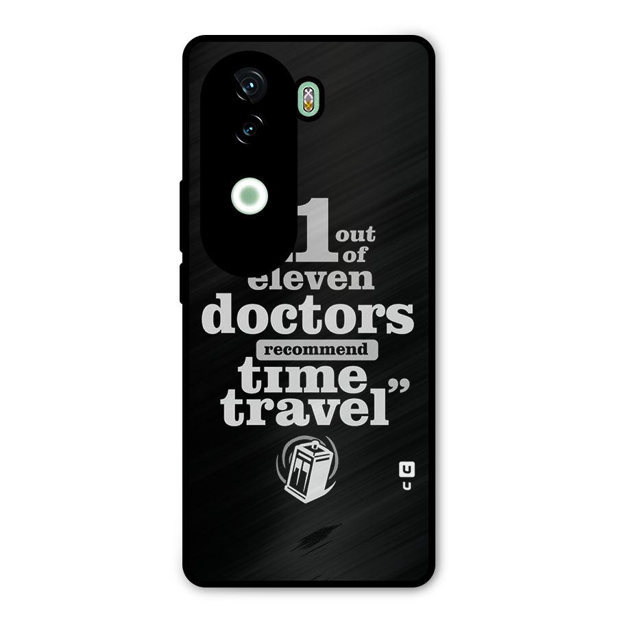 Doctors Recommend Time Travel Metal Back Case for iQOO Z9s