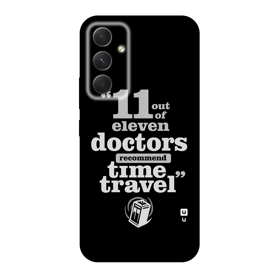 Doctors Recommend Time Travel Original Polycarbonate Back Case for Galaxy A54