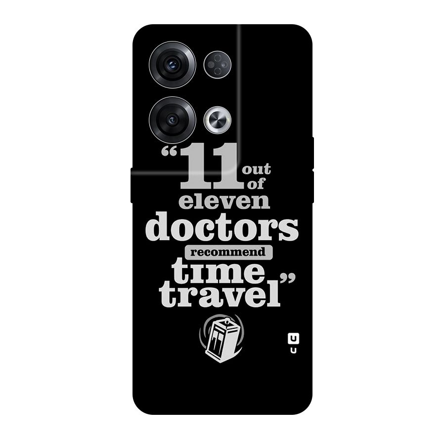 Doctors Recommend Time Travel Original Polycarbonate Back Case for Oppo Reno8 Pro 5G