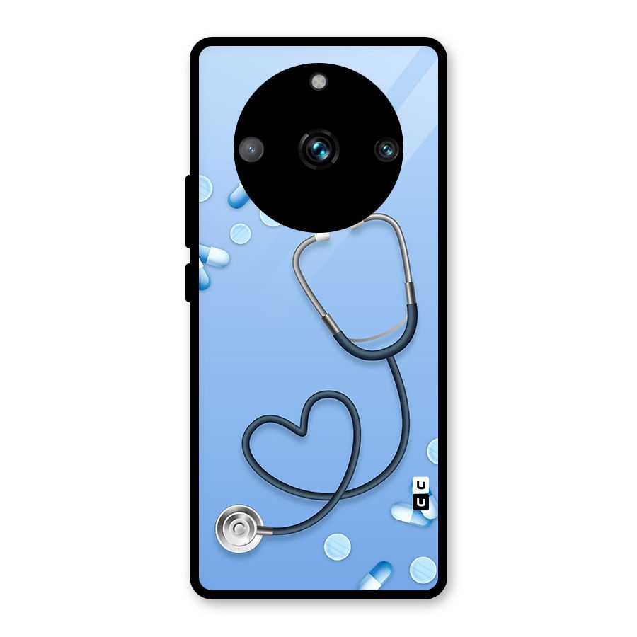 Doctors Stethoscope Glass Back Case for Realme 11 Pro