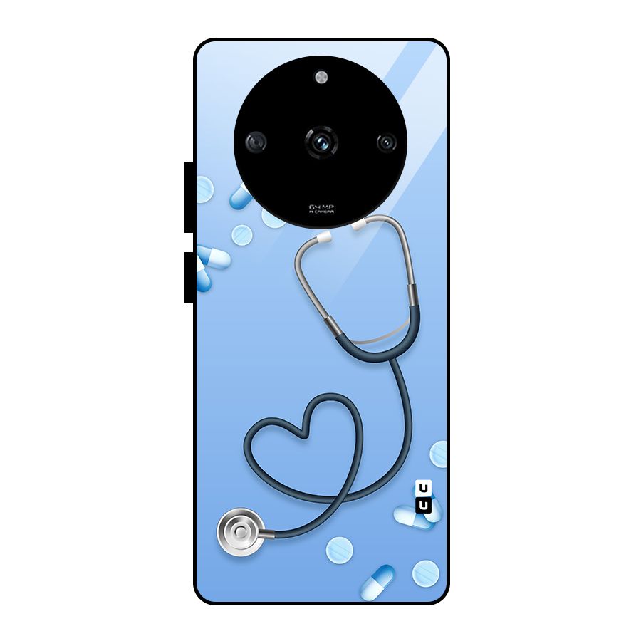 Doctors Stethoscope Glass Back Case for Realme Narzo 60 5G