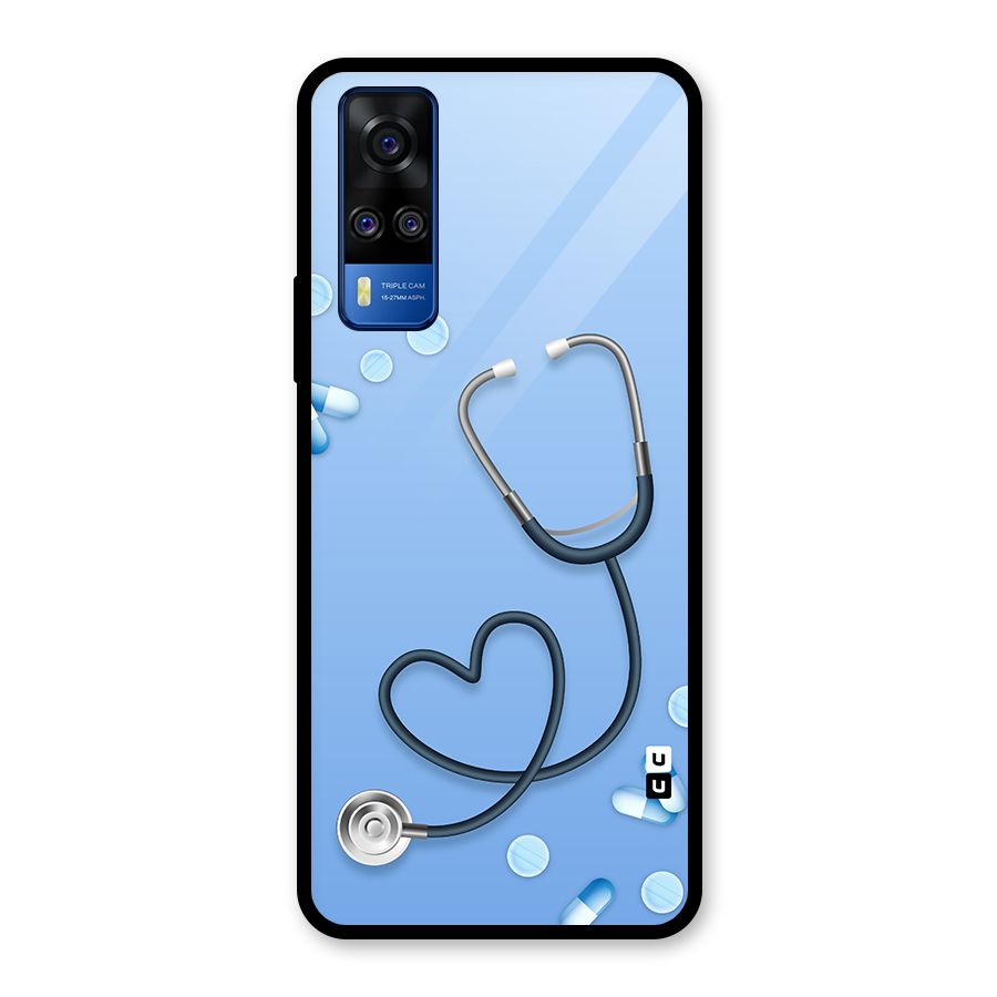Doctors Stethoscope Glass Back Case for Vivo Y31
