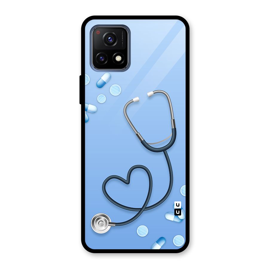 Doctors Stethoscope Glass Back Case for Vivo Y72 5G