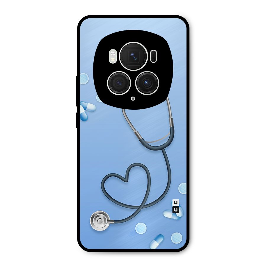 Doctors Stethoscope Metal Back Case for Honor Magic6 Pro
