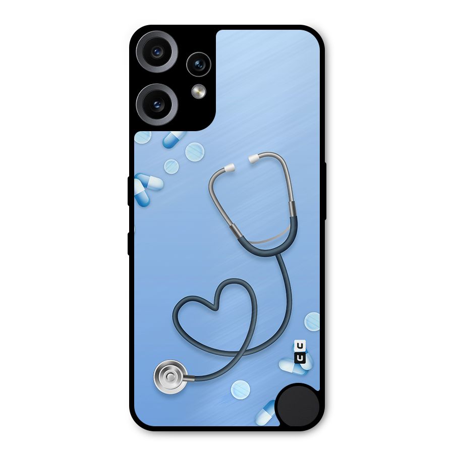 Doctors Stethoscope Metal Back Case for Nothing CMF Phone 2 Pro