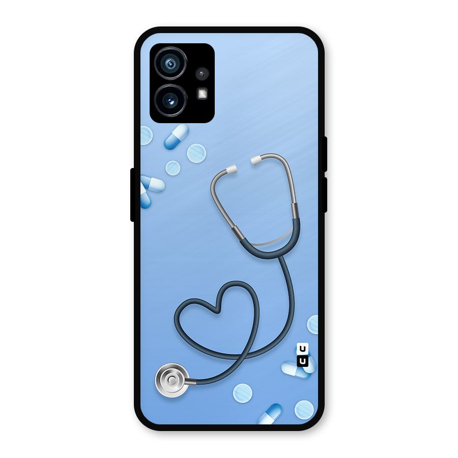 Doctors Stethoscope Metal Back Case for Nothing Phone 1