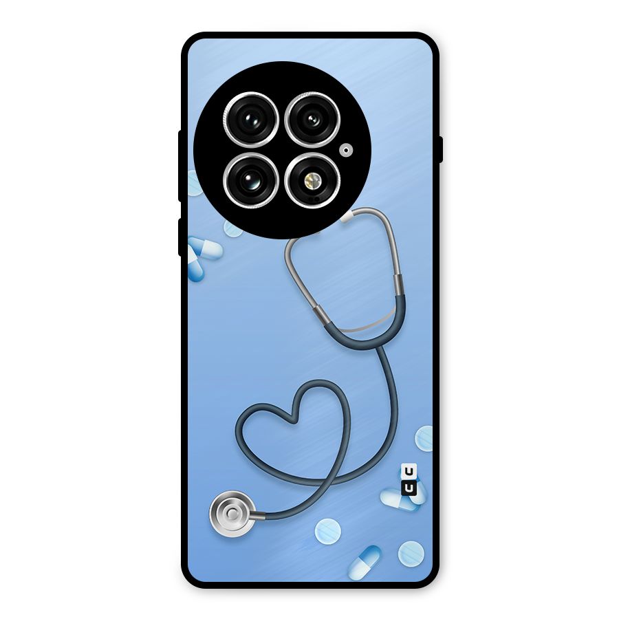 Doctors Stethoscope Metal Back Case for OnePlus 13