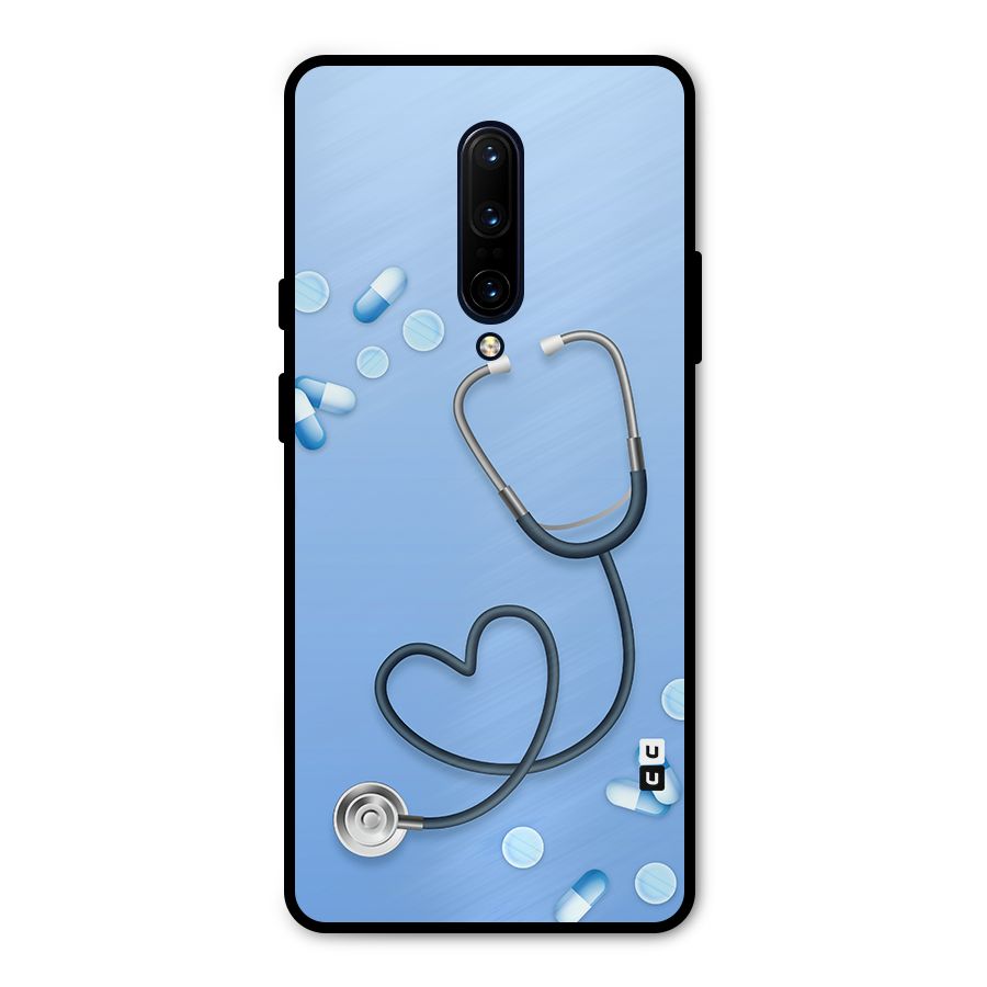Doctors Stethoscope Metal Back Case for OnePlus 7 Pro