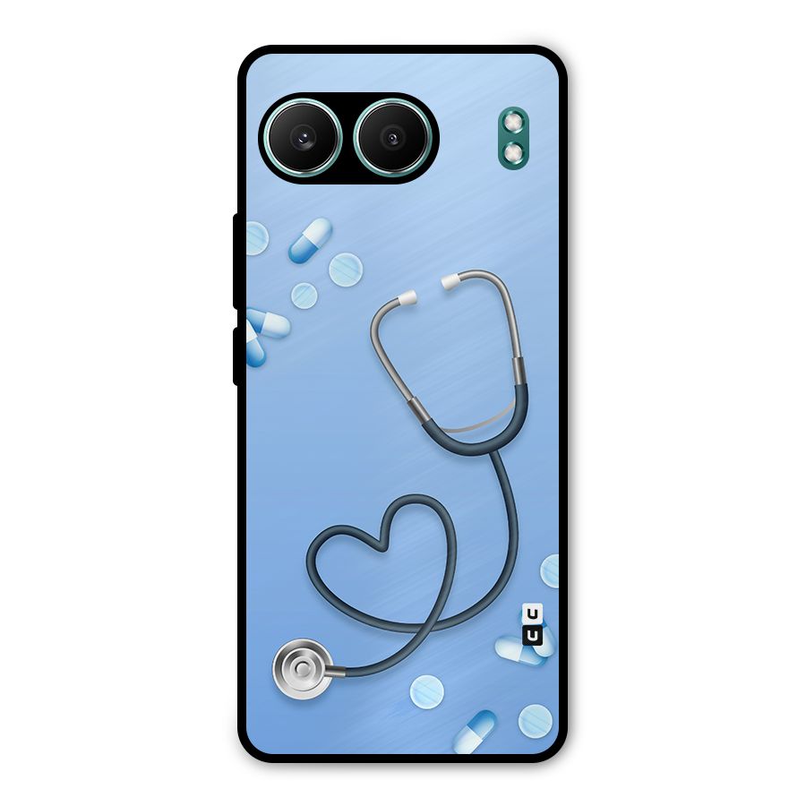Doctors Stethoscope Metal Back Case for OnePlus Nord 4