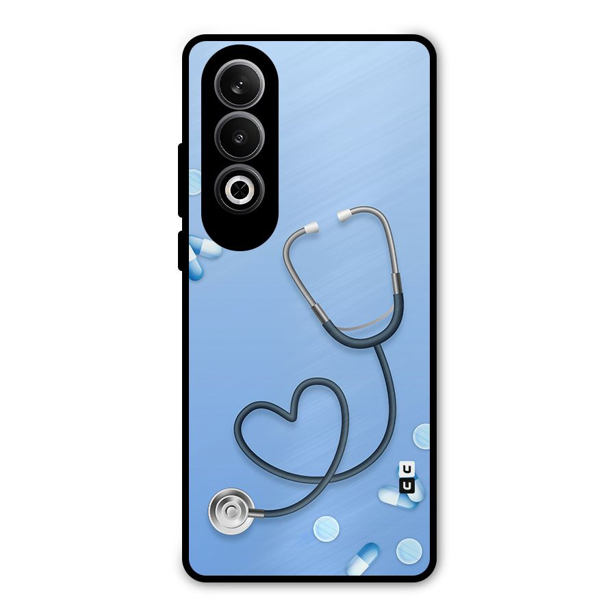 Doctors Stethoscope Metal Back Case for OnePlus Nord CE4