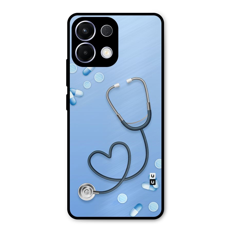 Doctors Stethoscope Metal Back Case for Oppo K13