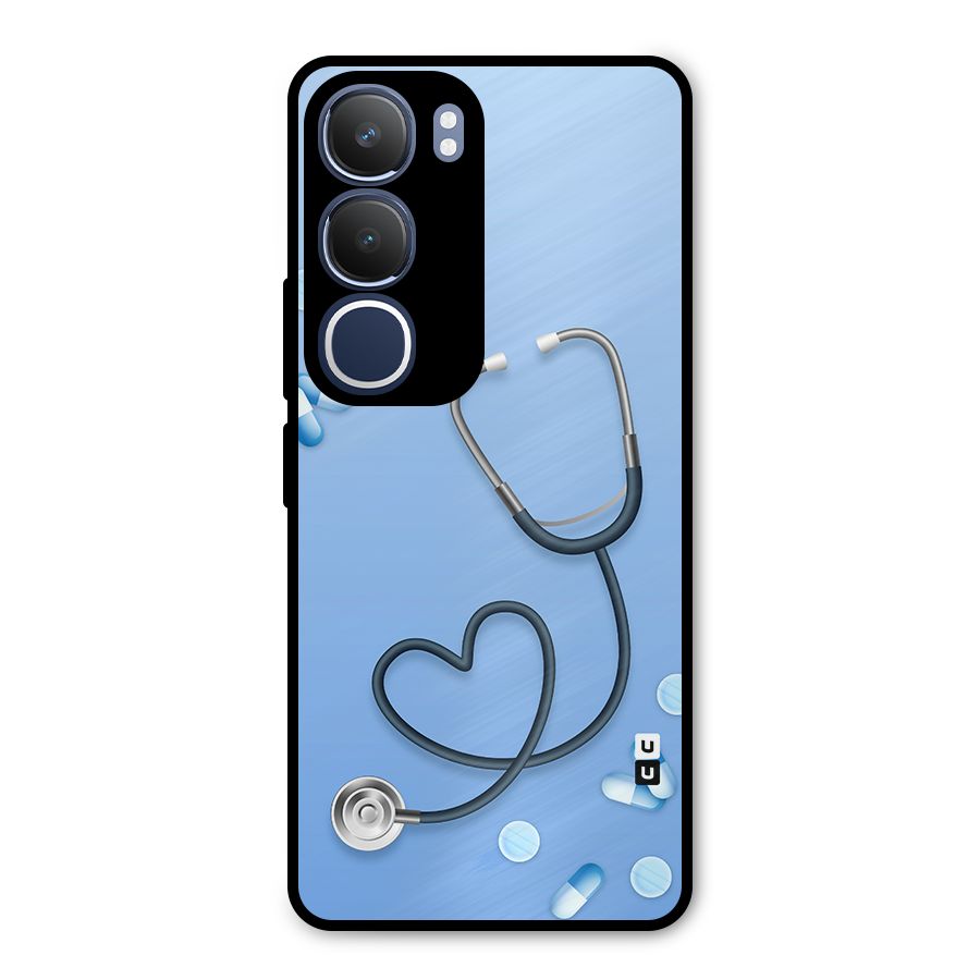 Doctors Stethoscope Metal Back Case for Vivo Y29