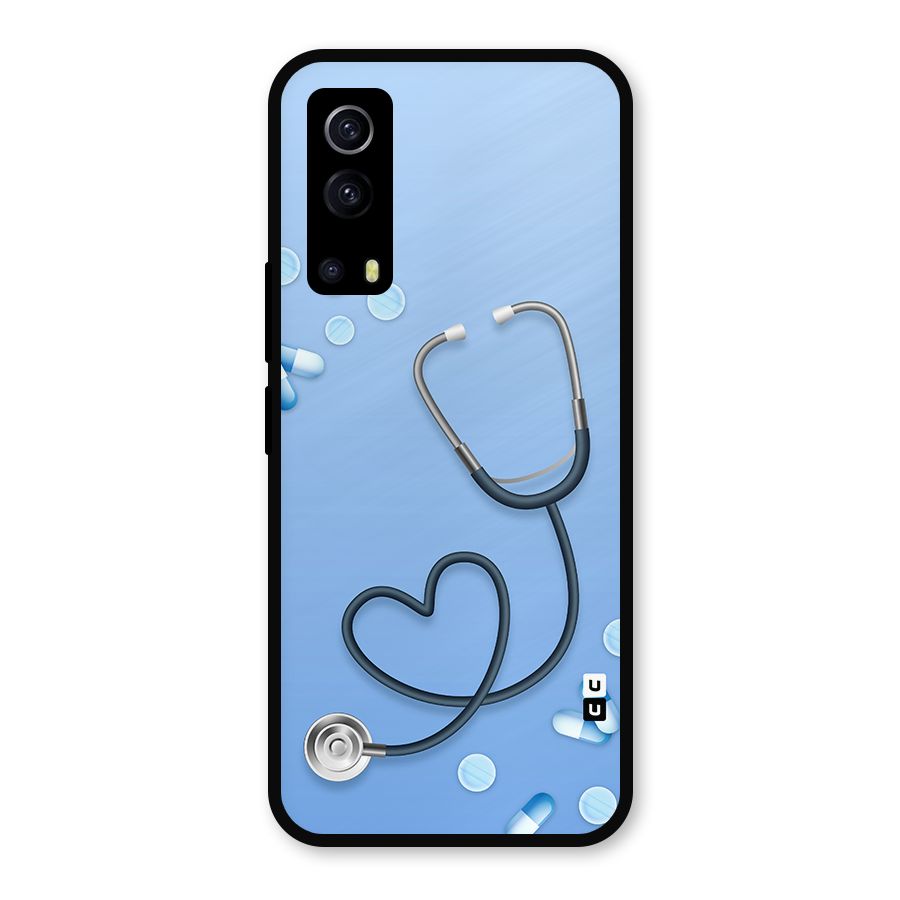 Doctors Stethoscope Metal Back Case for iQOO Z3