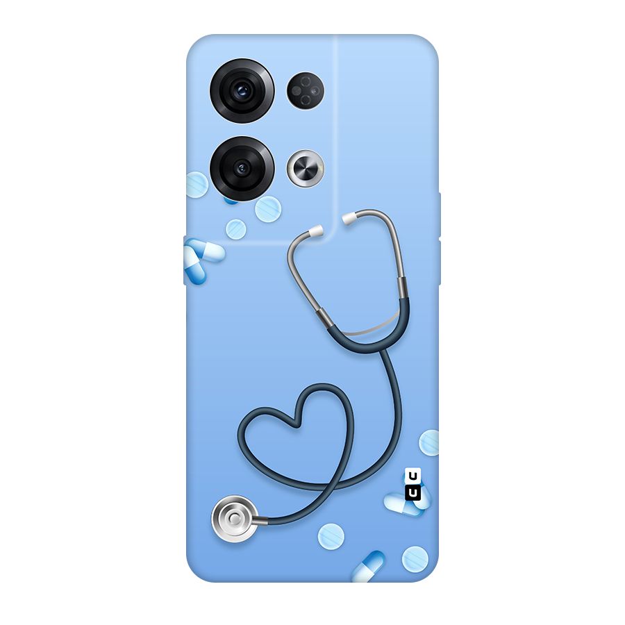 Doctors Stethoscope Original Polycarbonate Back Case for Oppo Reno8 Pro 5G