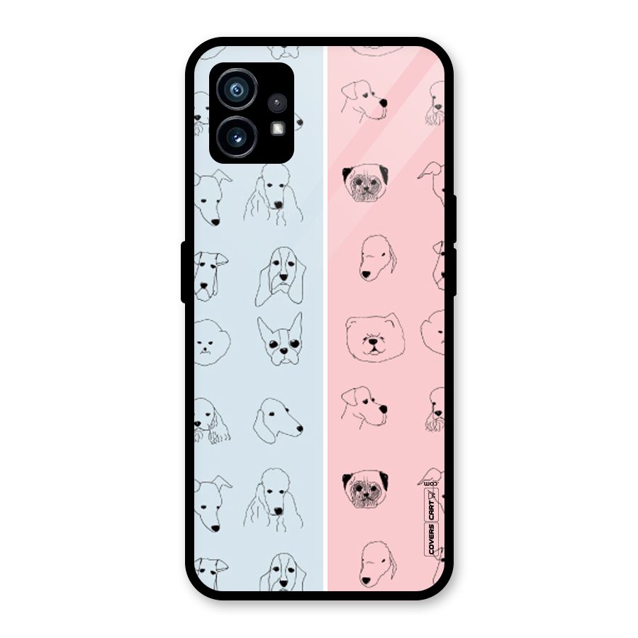 Dog Cat And Cow Glass Back Case for Nothing Phone 1
