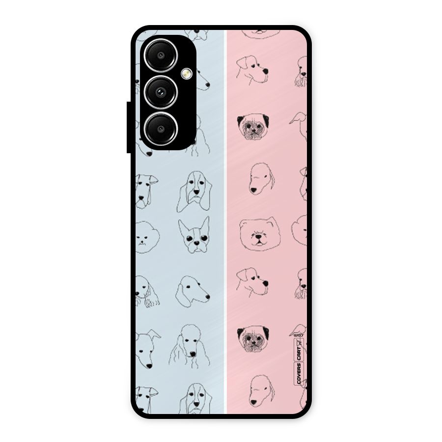Dog Cat And Cow Metal Back Case for Galaxy A05s