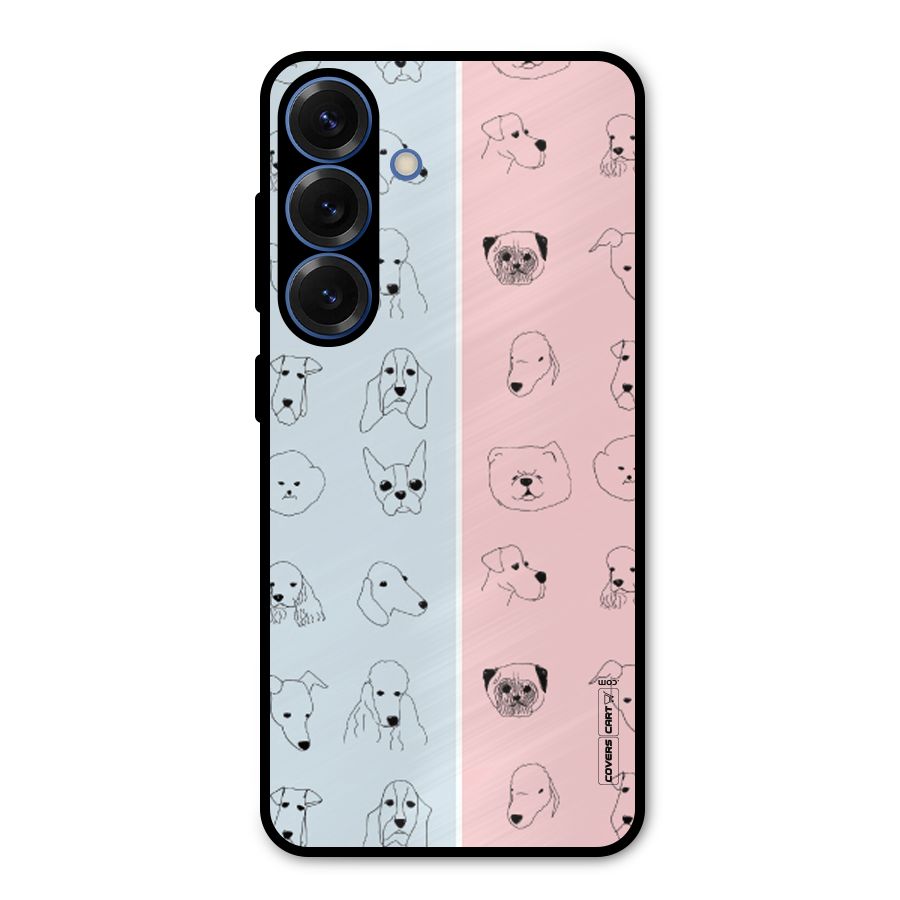 Dog Cat And Cow Metal Back Case for Galaxy S25