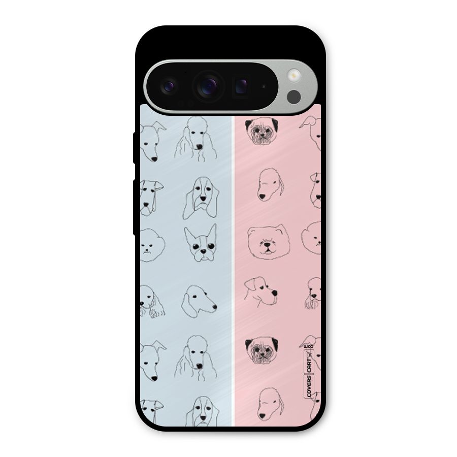 Dog Cat And Cow Metal Back Case for Google Pixel 9 Pro XL