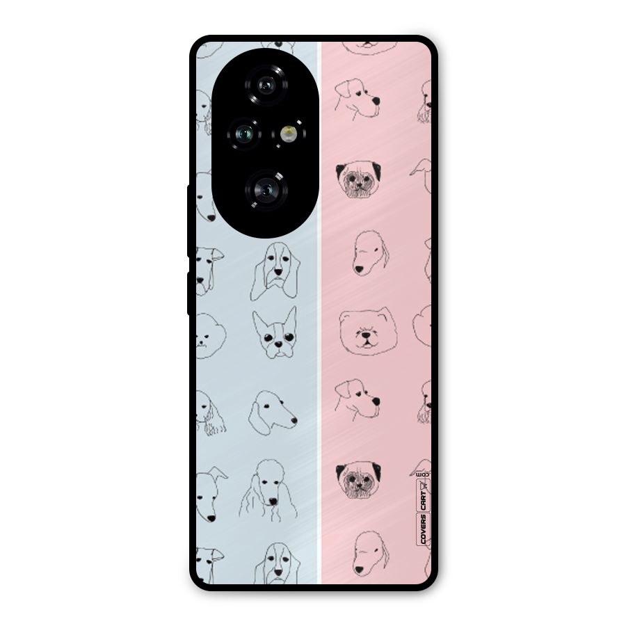 Dog Cat And Cow Metal Back Case for Honor 200 Pro