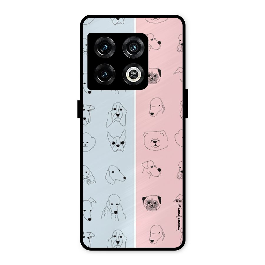Dog Cat And Cow Metal Back Case for OnePlus 10 Pro 5G