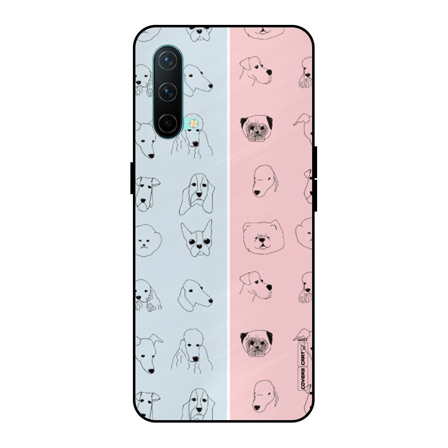 Dog Cat And Cow Metal Back Case for OnePlus Nord CE 5G