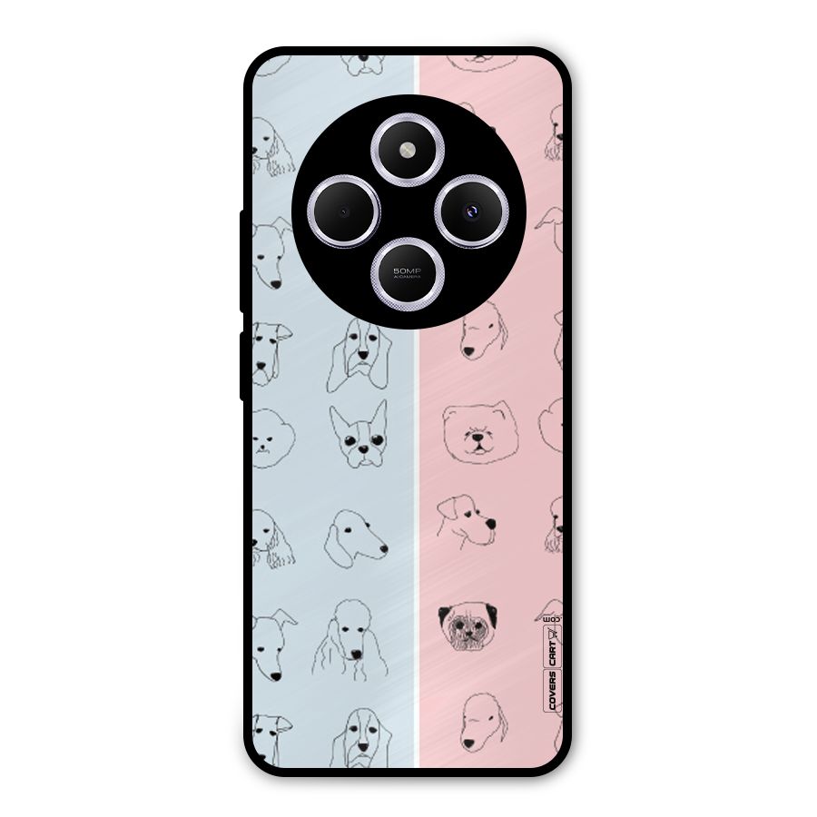 Dog Cat And Cow Metal Back Case for Poco M7